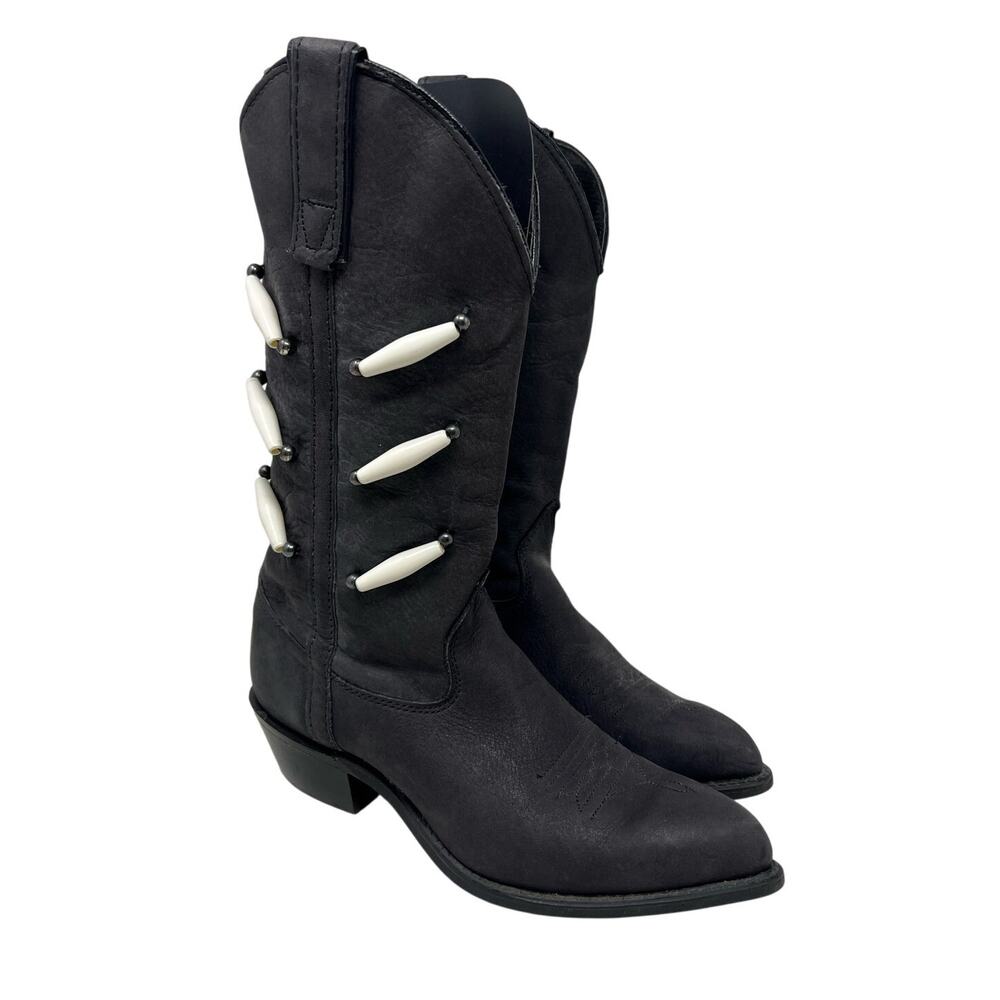 Women's Capezio Genuine Leather Cowboy Cowgirl Western Boots 6